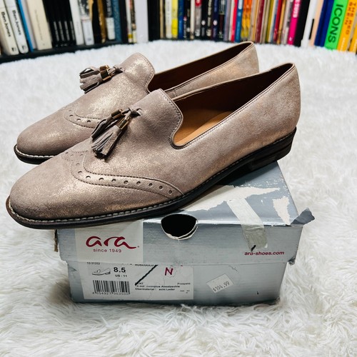 Ara kent womens flats rosegold - kent,