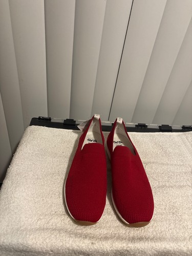 Ara high soft fusion red - red, slip