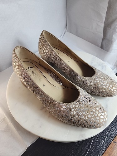 Ara silver beige cheetah - silver/beige,