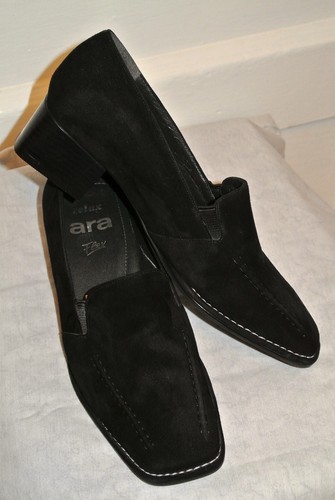 Ara flex black - ara, nubuck