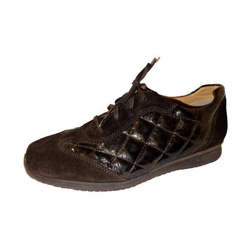 Ara women brown suede quilted - suede,